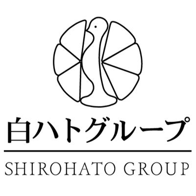 白ハト食品工業株式会社ロゴ