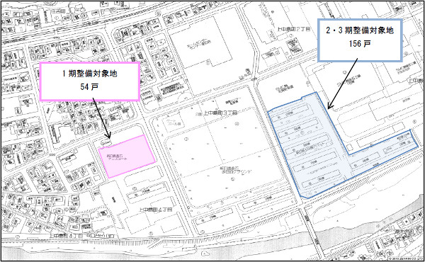 整備対象予定地